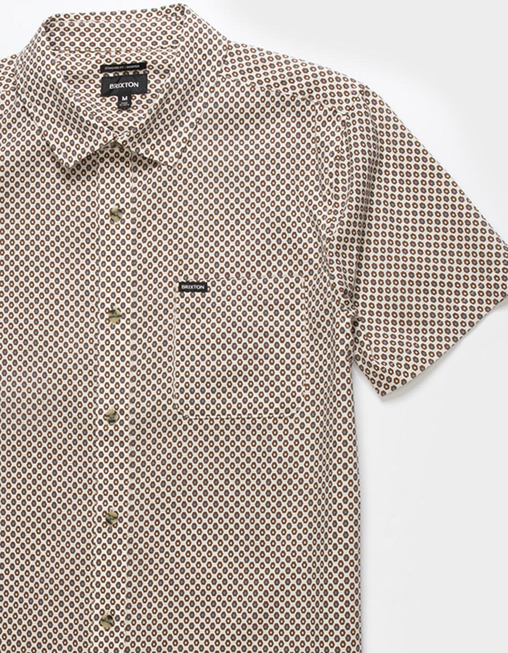 BRIXTON Charter Print Button Up Mens Shirt Product Image