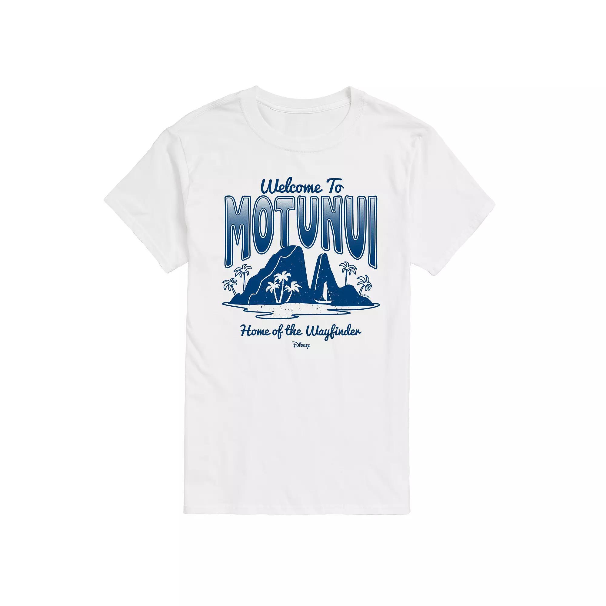 Disneys Moana 2 Big & Tall Welcome To Moutunui Graphic Tee, Mens Product Image