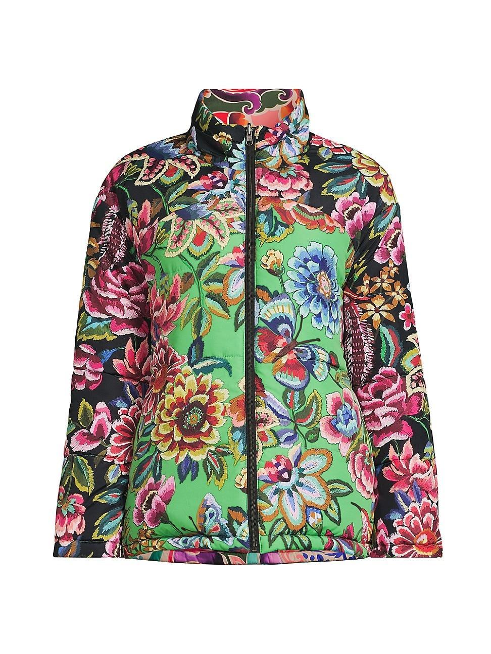 Womens Pia Reversible Puffer Jacket Product Image