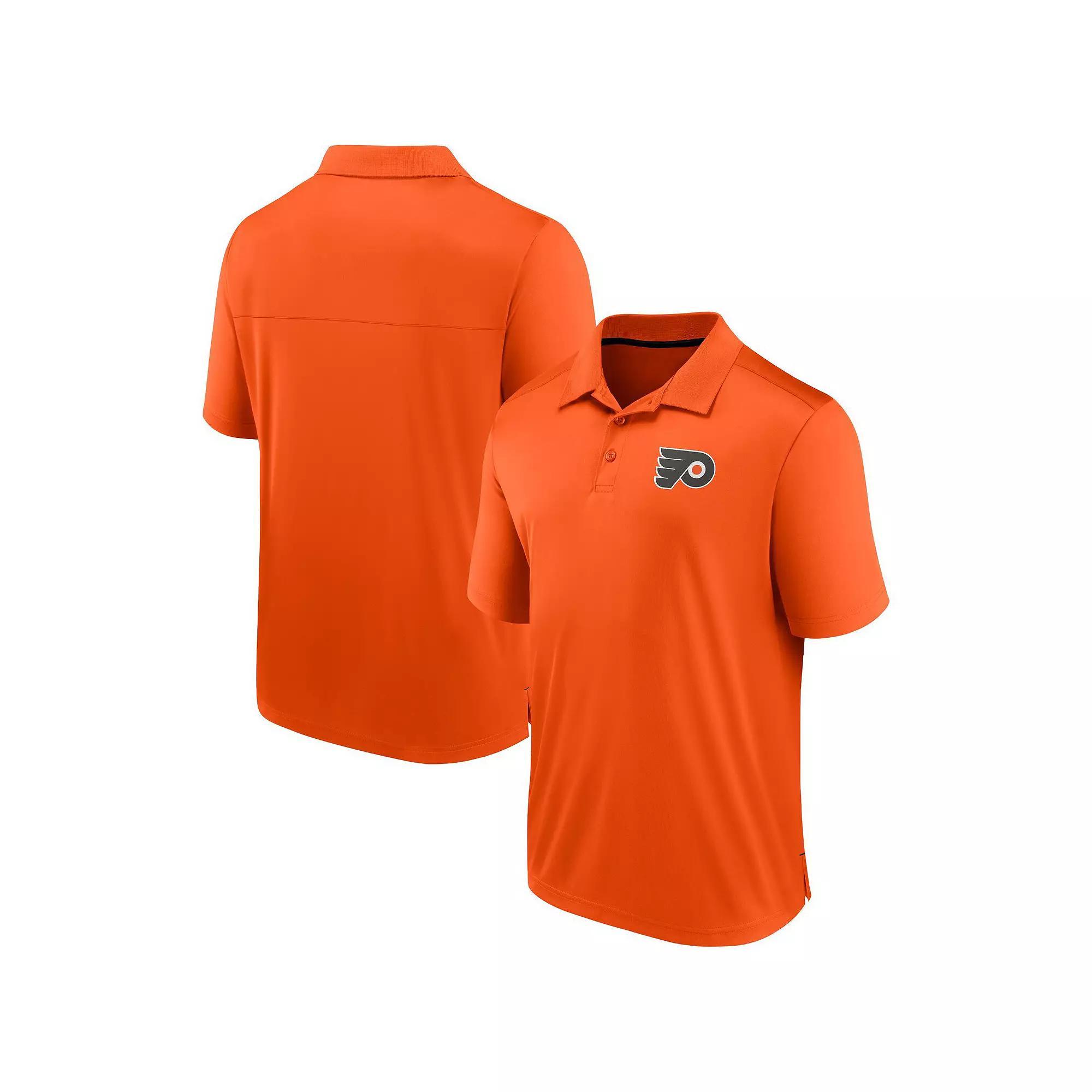 Men's Fanatics Branded Orange Philadelphia Flyers Polo, Size: XL, Fly Orange Product Image