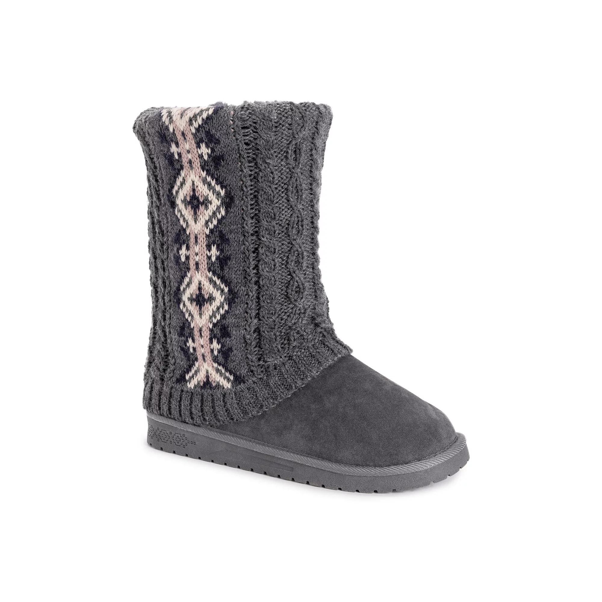 Essentials by MUK LUKS Cheryl Women's Winter Boots, Size: 7, Gray Product Image