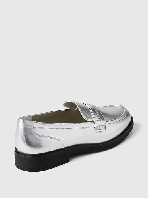 Vegan Leather Loafers Product Image