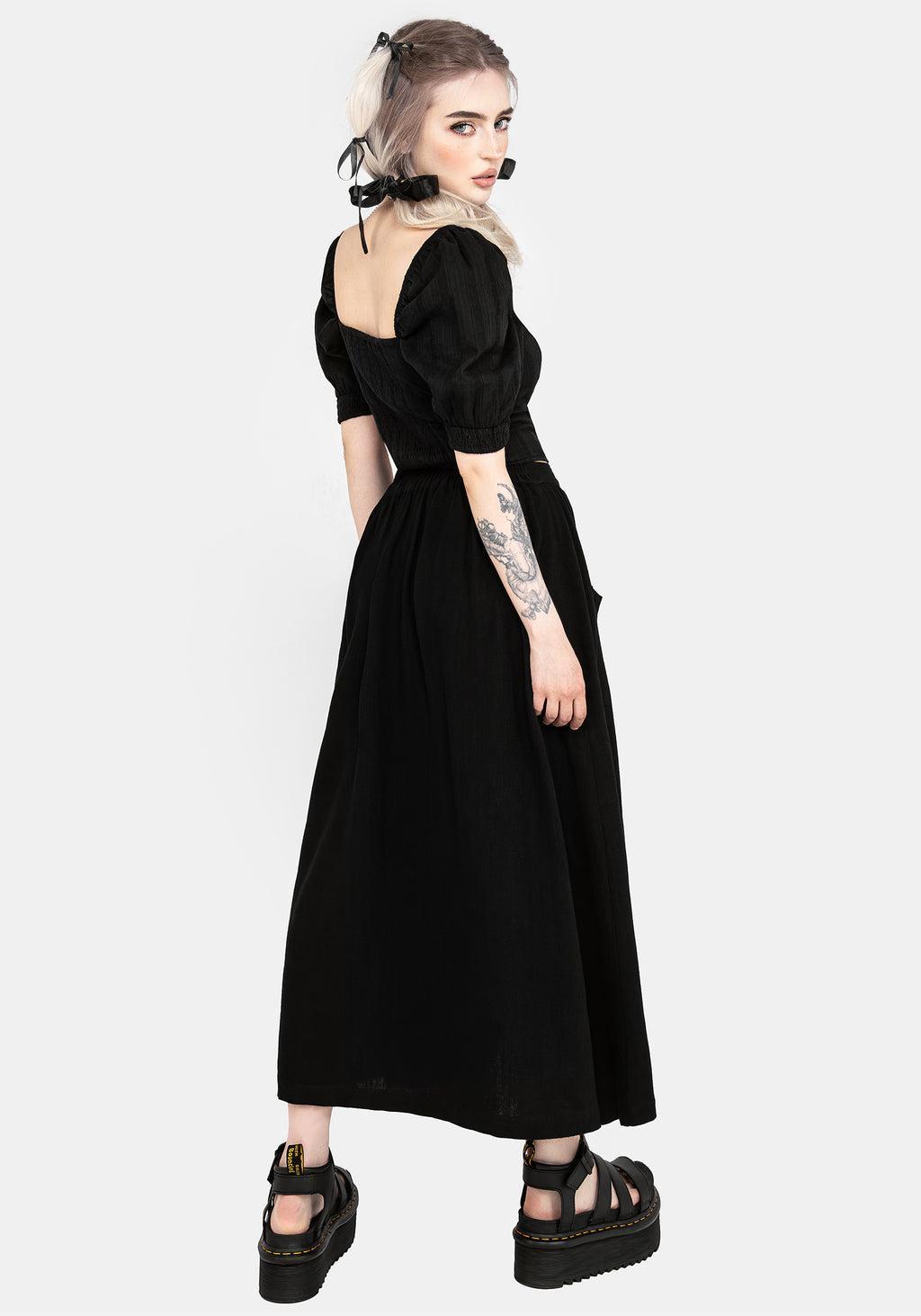 Gorse Cotton Puff Sleeve Blouse Top Product Image