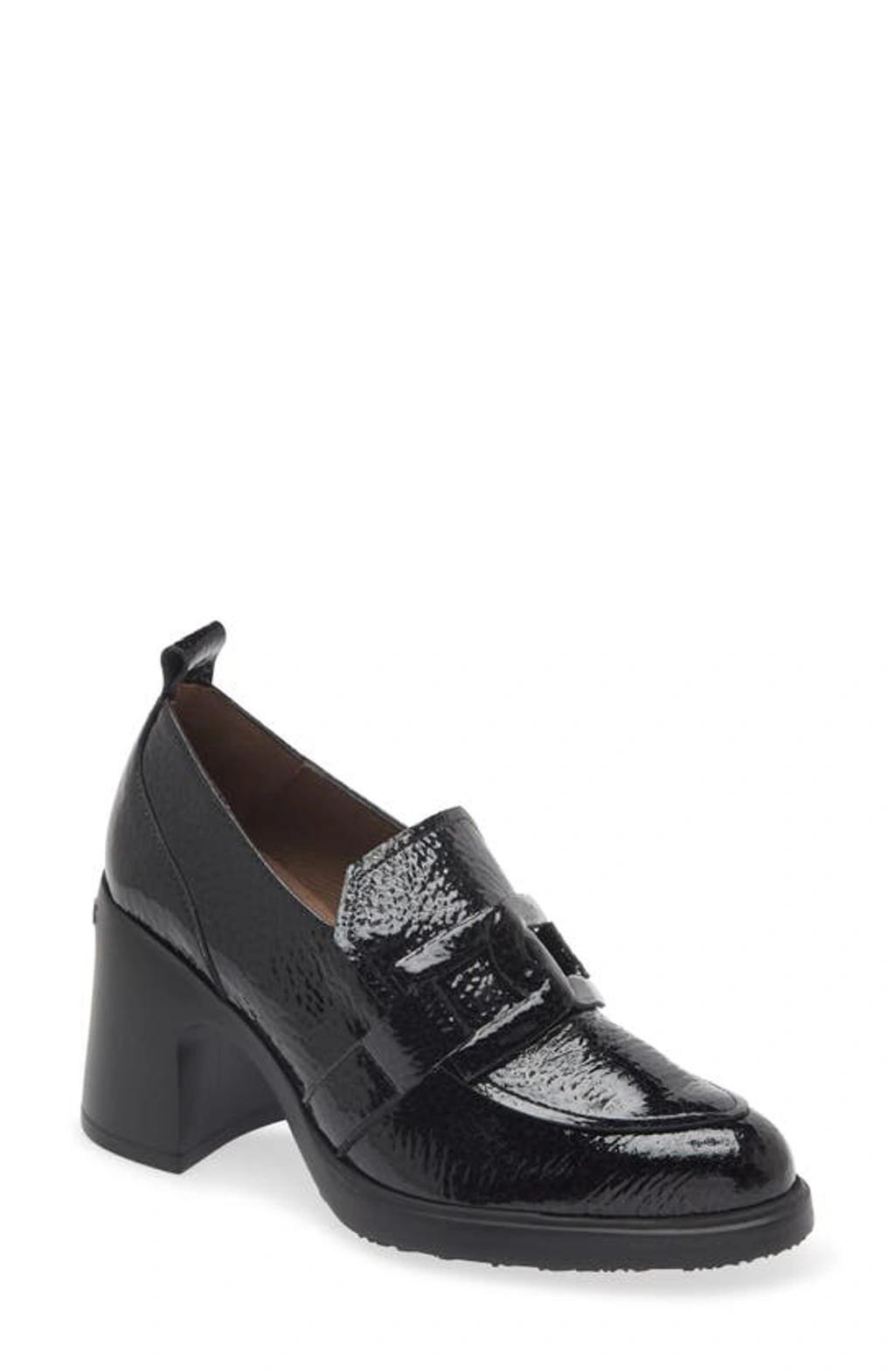 WONDERS Loafer Pump In Burgundy Patent Leather Product Image