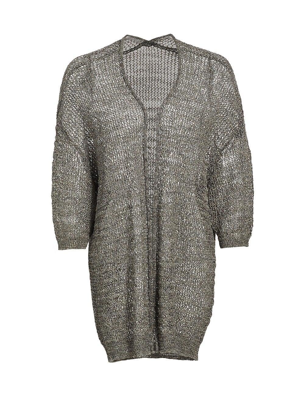Womens COLLECTION Sparkle Longline Cardigan Product Image