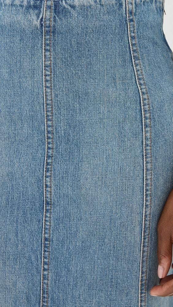 HAIKURE Shaquille Oil Blue Skirt | Shopbop Product Image
