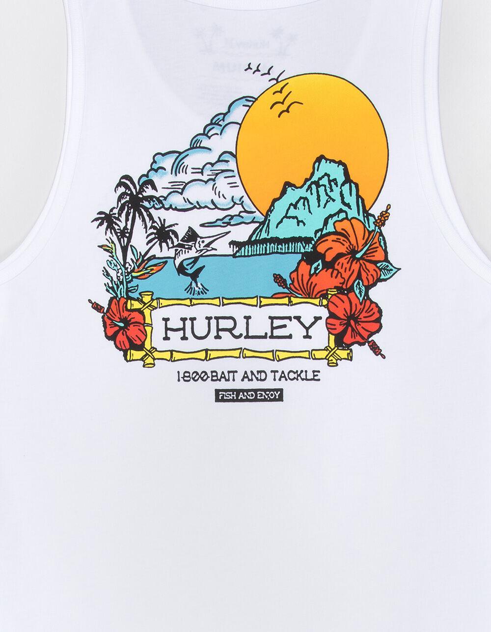 HURLEY Bait Mens Tank Top - WHITE Product Image