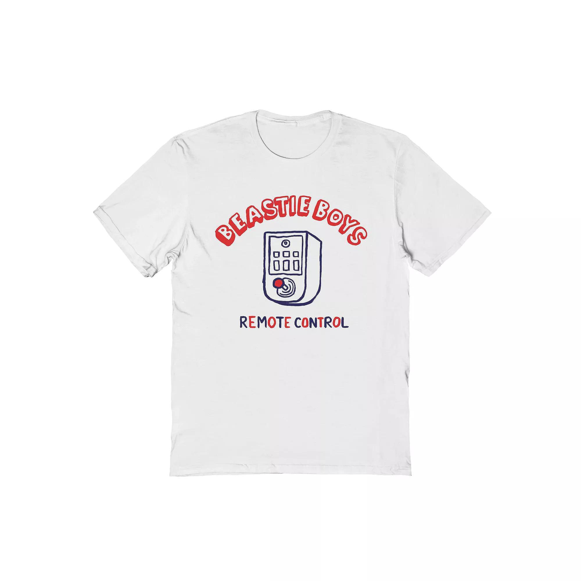 Men's Beastie Boys Remote Control Graphic Tee, Size: Medium, White Product Image