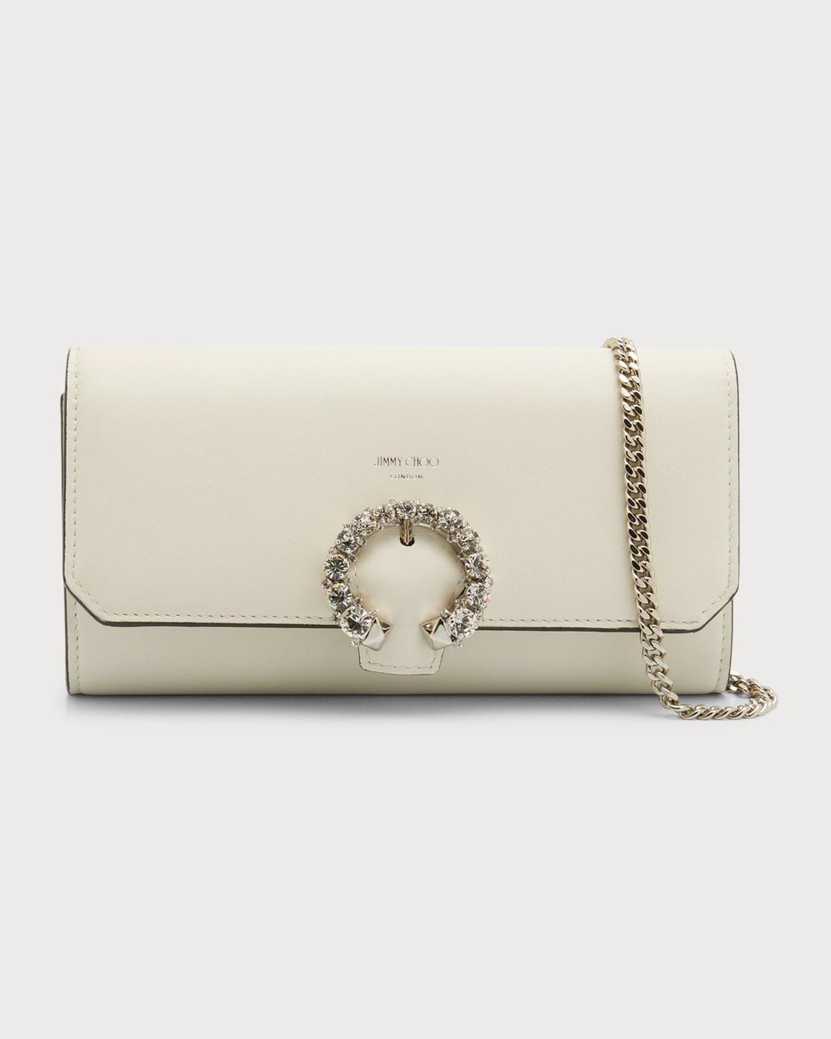 Buckle Lambskin Wallet with Chain Product Image