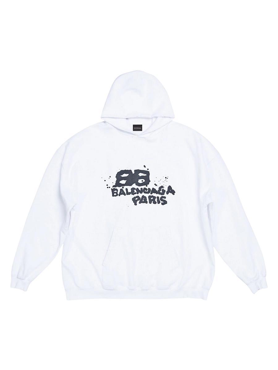 Womens Hand Drawn BB Icon Hoodie Product Image
