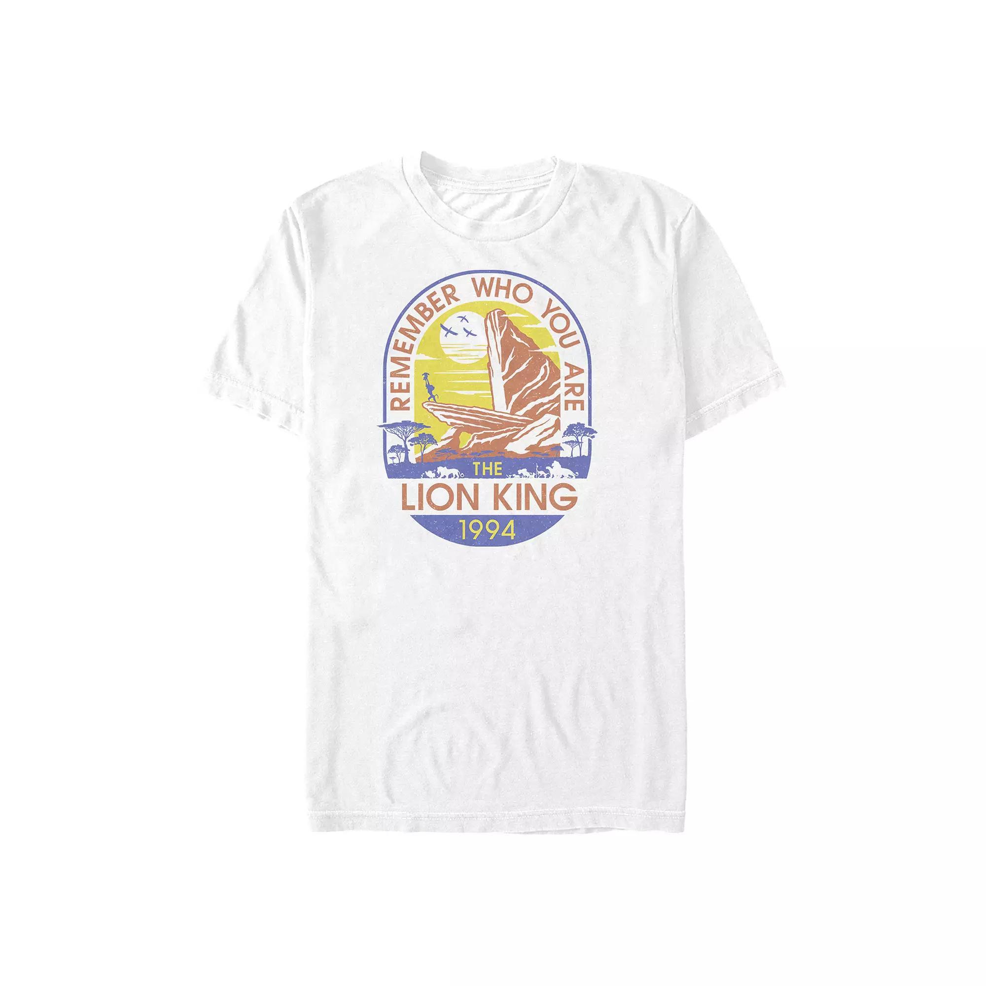 Disney's The Lion King Remember Who You Are Men's Graphic Tee, Size: XL, White Product Image