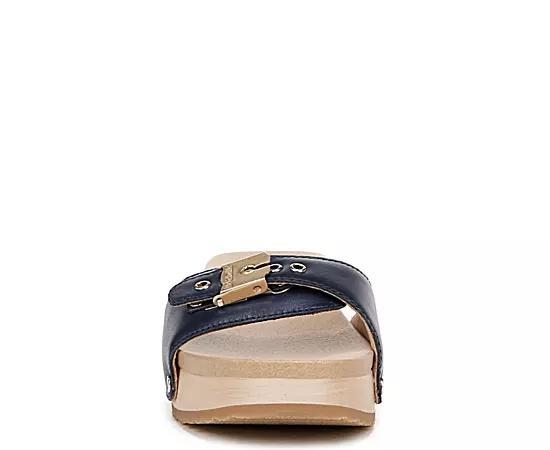 Dr. Scholl's Original Too Women's Slide Sandals, Size: 11, Blue Product Image