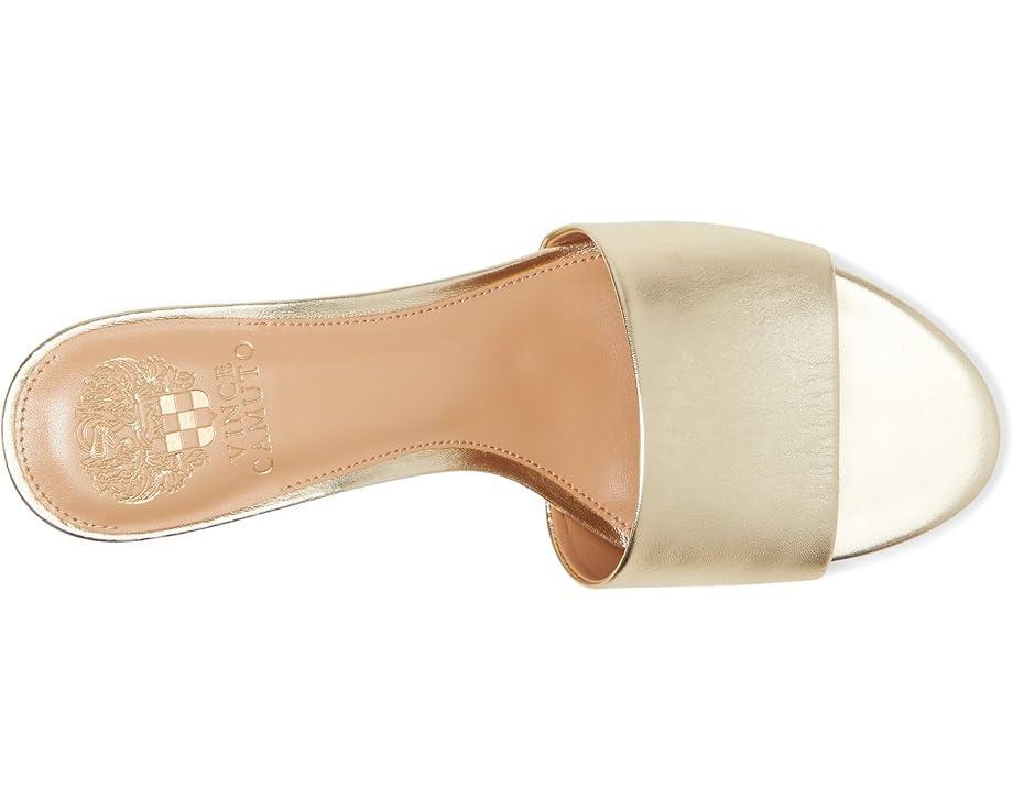 Sculpted C Leather Block Heel Sandals Product Image