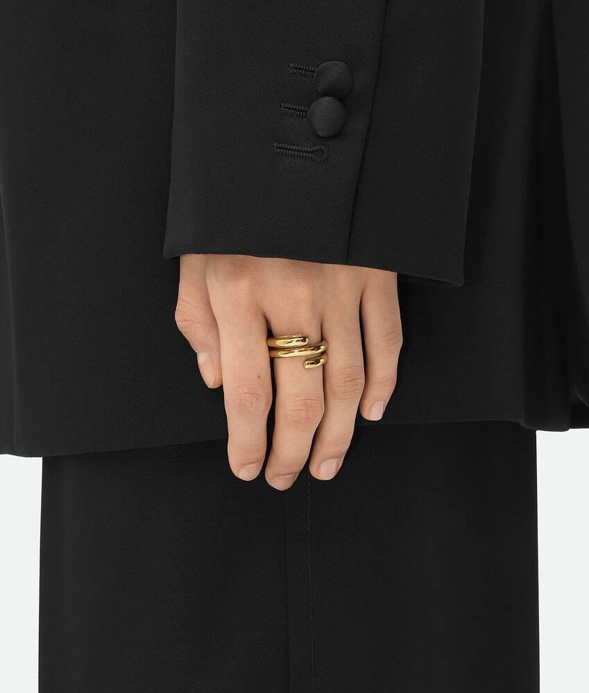 Women's Frills Ring in Yellow gold Product Image