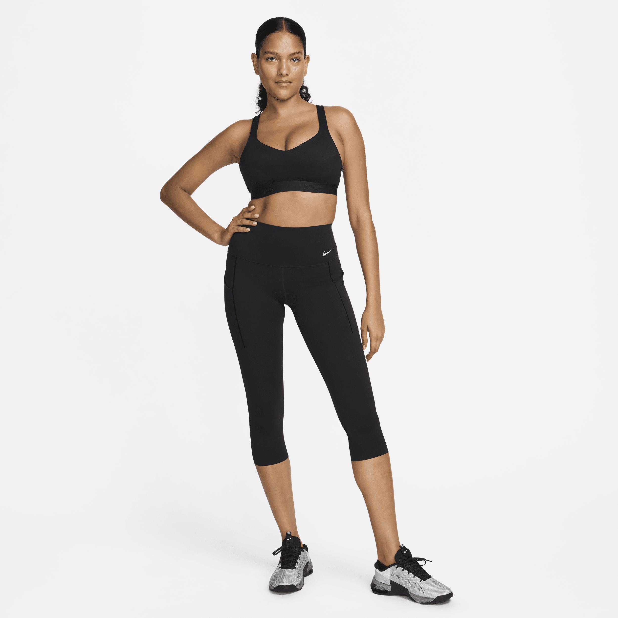 Women's Nike Indy High Support Padded Adjustable Sports Bra, Size: XL, Black Product Image