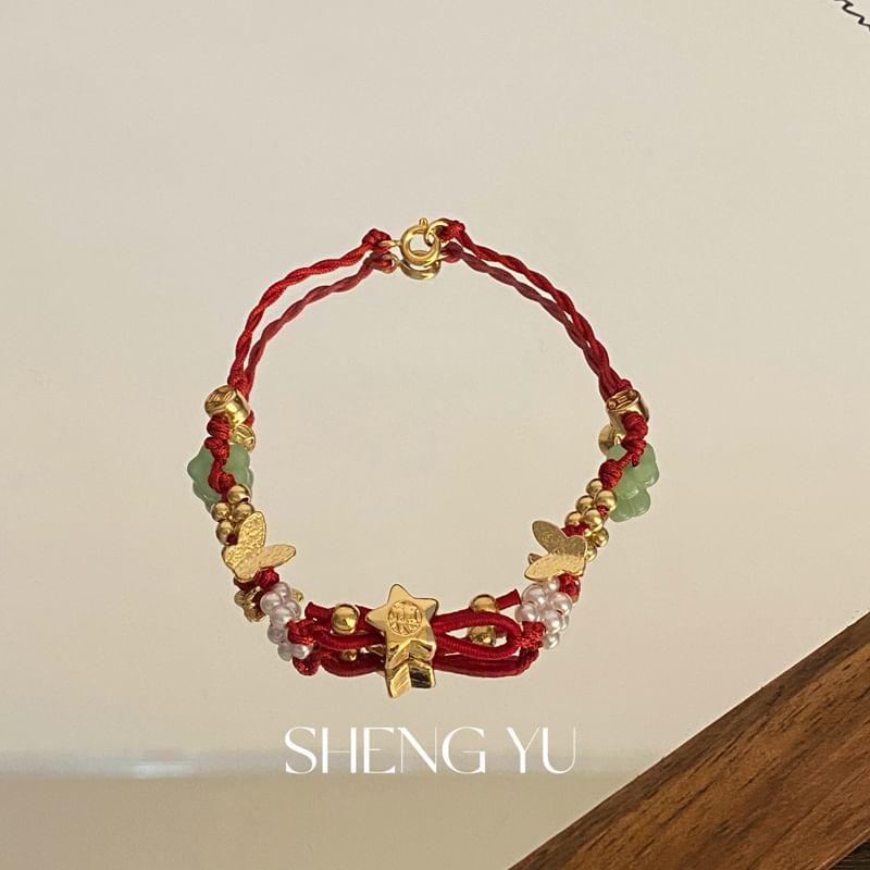 Beaded Rope Bracelet Product Image
