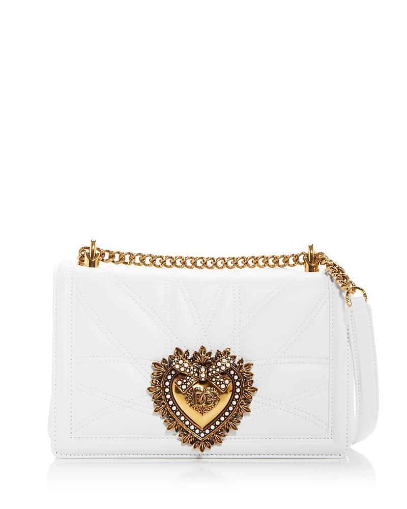 Womens Medium Devotion Quilted Leather Shoulder Bag Product Image