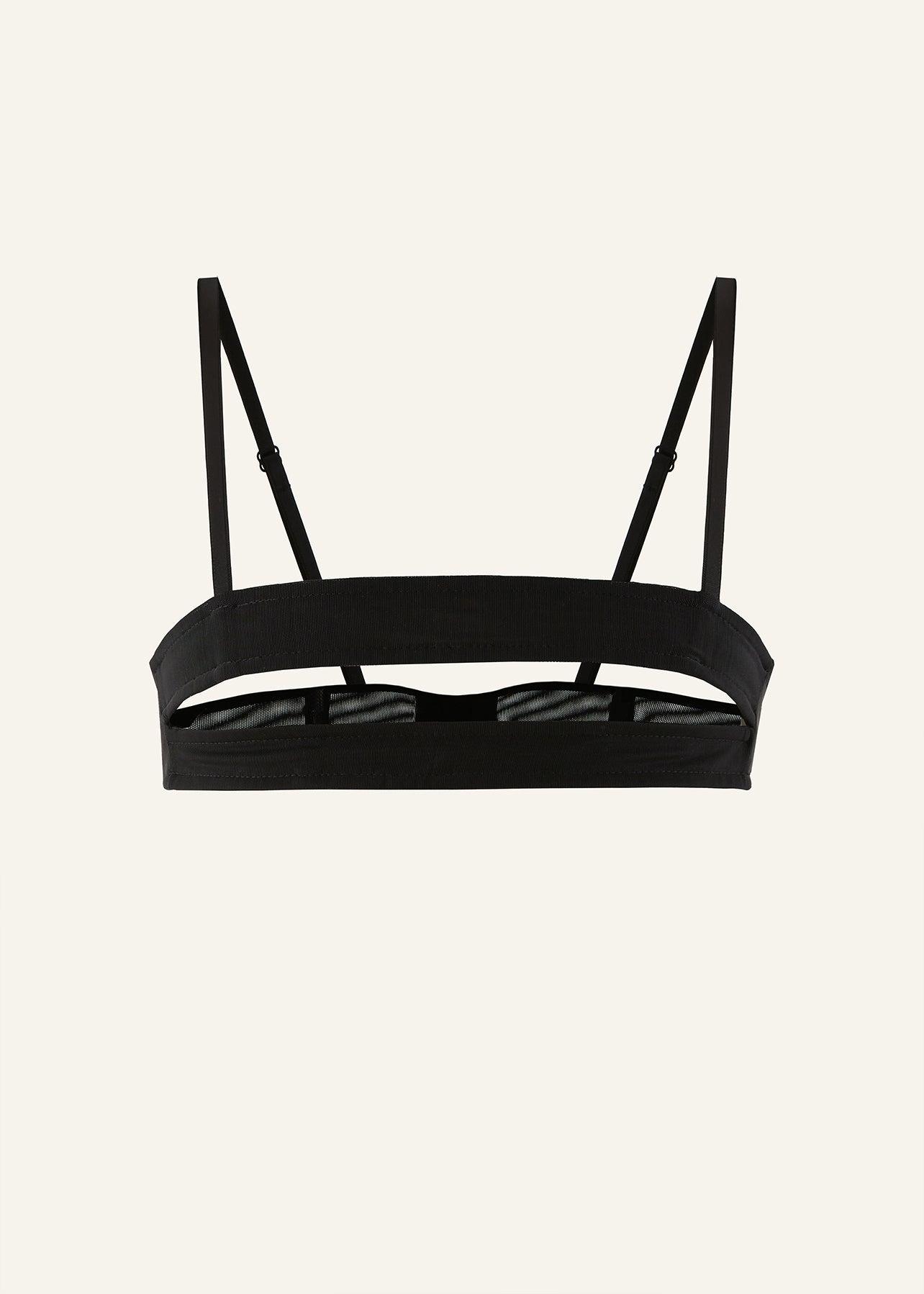 Borderline crop top in Onyx Product Image