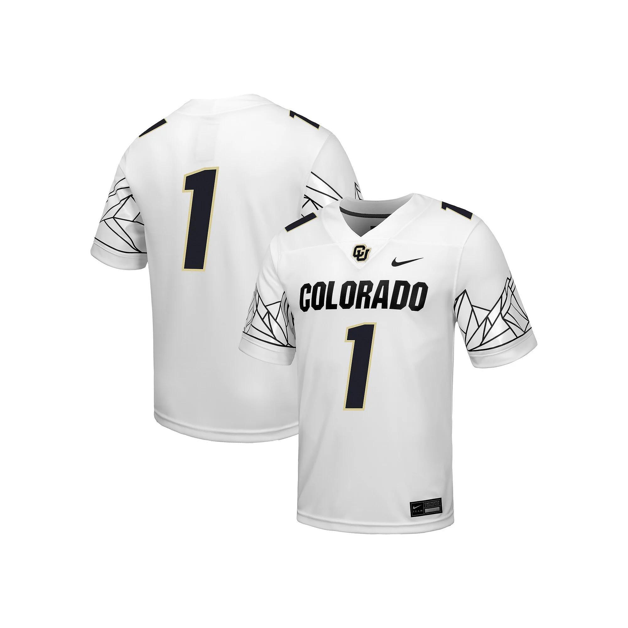 Men's Nike White Colorado Buffaloes Untouchable Game Jersey, Size: 3XL Product Image
