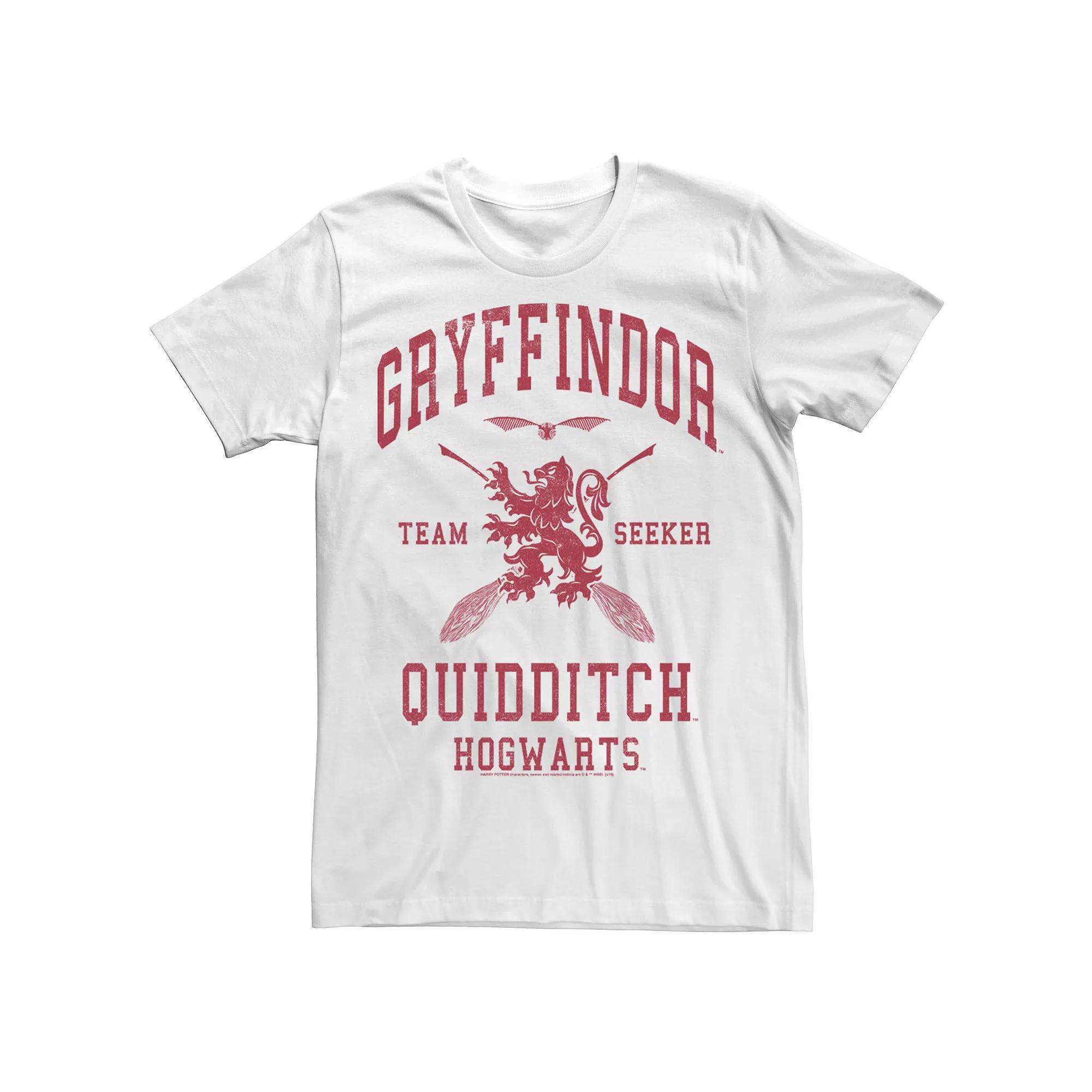 Men's Harry Potter Gryffindor Quidditch Team Seeker Tee, Size: XL, Red Product Image