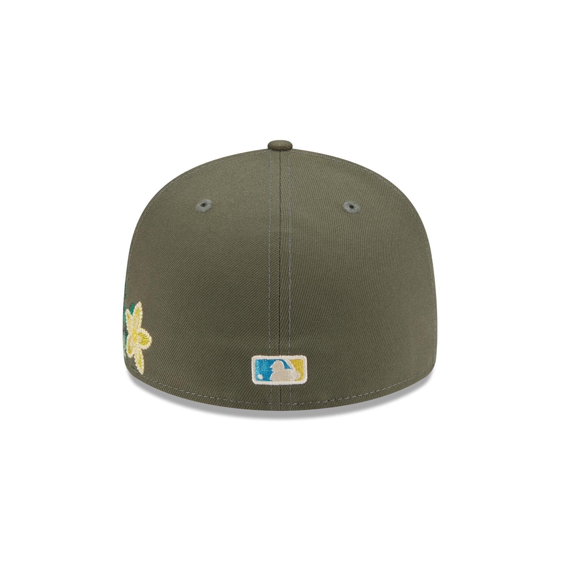 Houston Astros Tonal Florals Olive 59FIFTY Fitted Hat Male Product Image