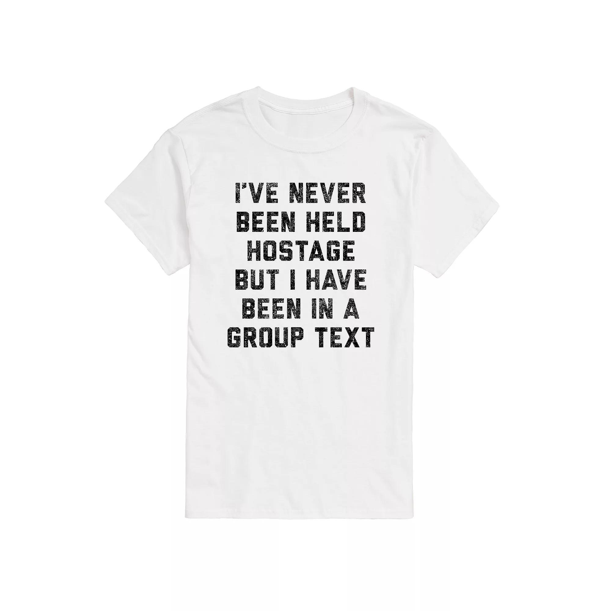 Mens Group Text Graphic Tee Product Image