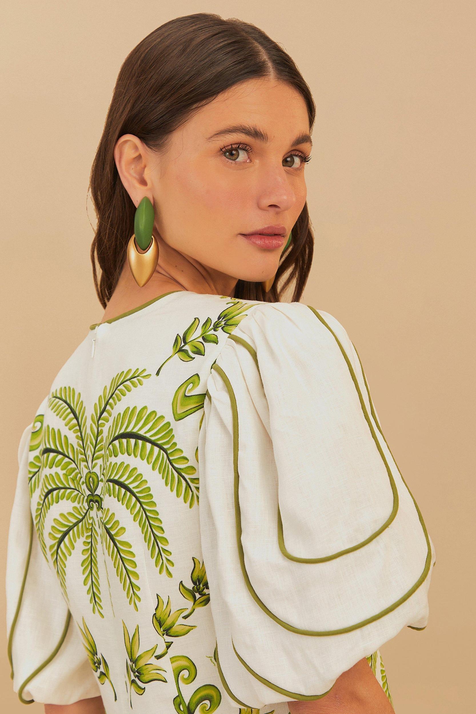 Off-White Milani V Neck Mini Dress, MILANI OFF-WHITE / XS Product Image