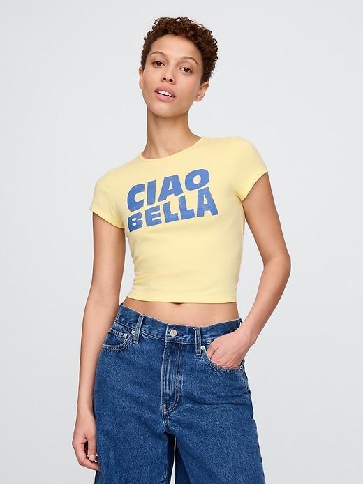 Cropped Graphic T-Shirt Product Image