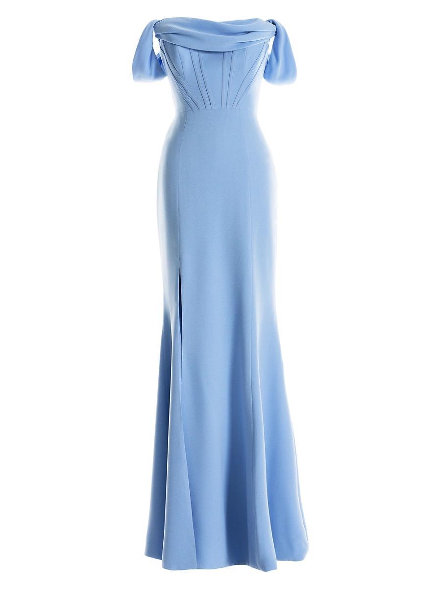 Womens Melania Bustier Mermaid Gown Product Image