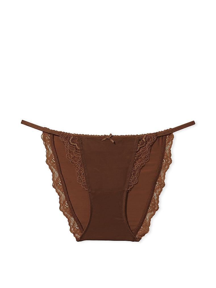 Smooth & Lace Mini String Bikini Panty Product Image