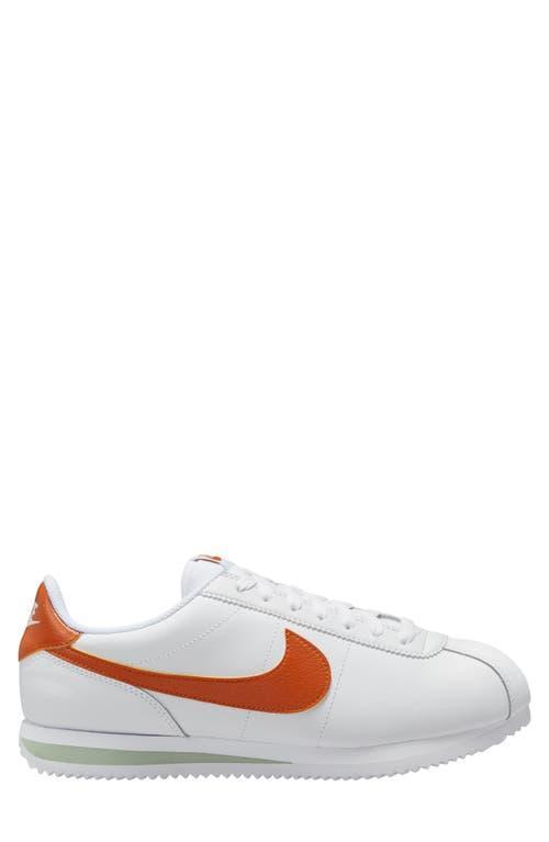 Nike Mens Cortez - Shoes Orange/White Product Image
