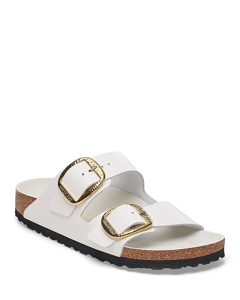 Birkenstock Womens Arizona High Shine Big Buckle Slide Sandals Product Image