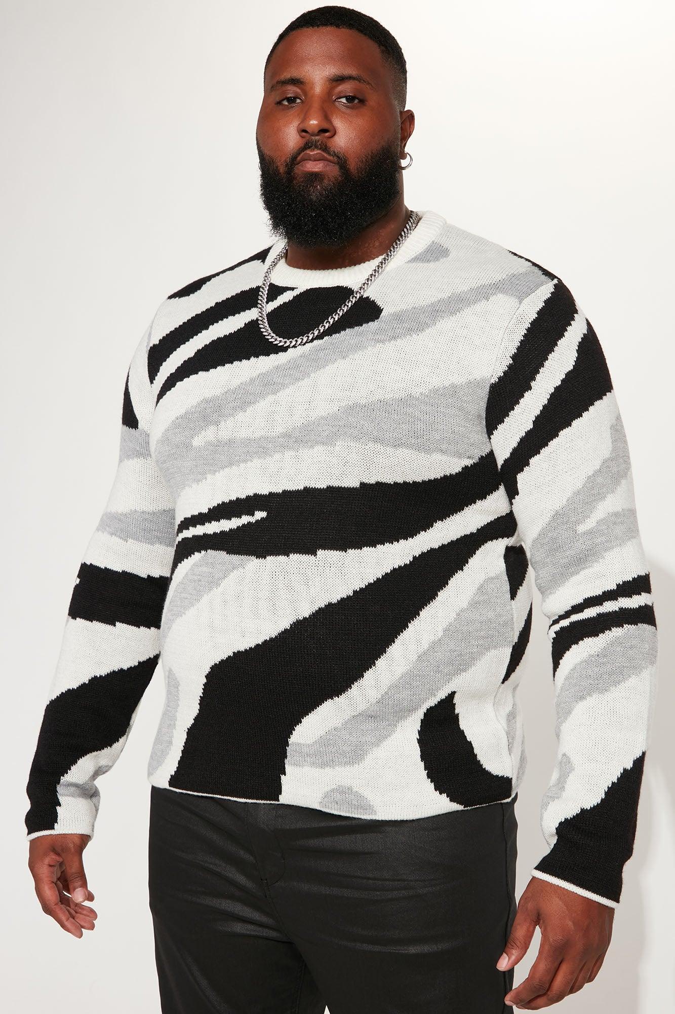 Set The Vibe Sweater - White Product Image