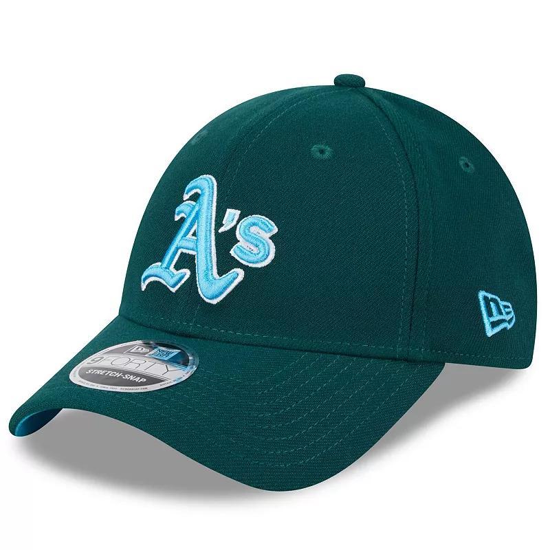 Mens New Era Oakland Athletics 2024 Fathers Day 9FORTY Adjustable Hat Product Image