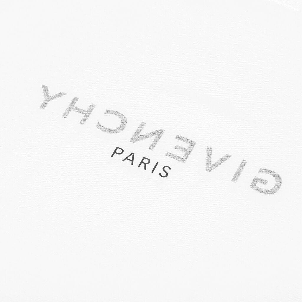 Paris Reverse Oversized Shirt - White Male Product Image