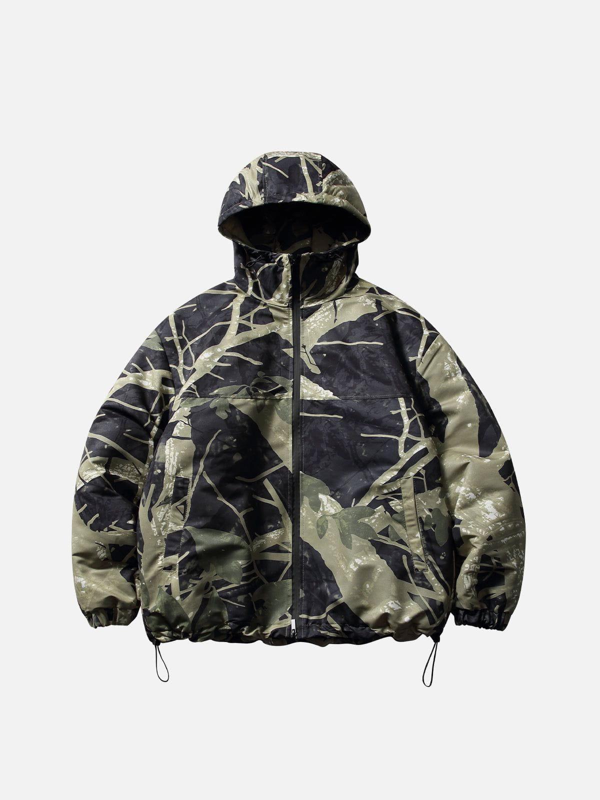 Aelfric Eden Camouflage Branch Graphic Coat Product Image