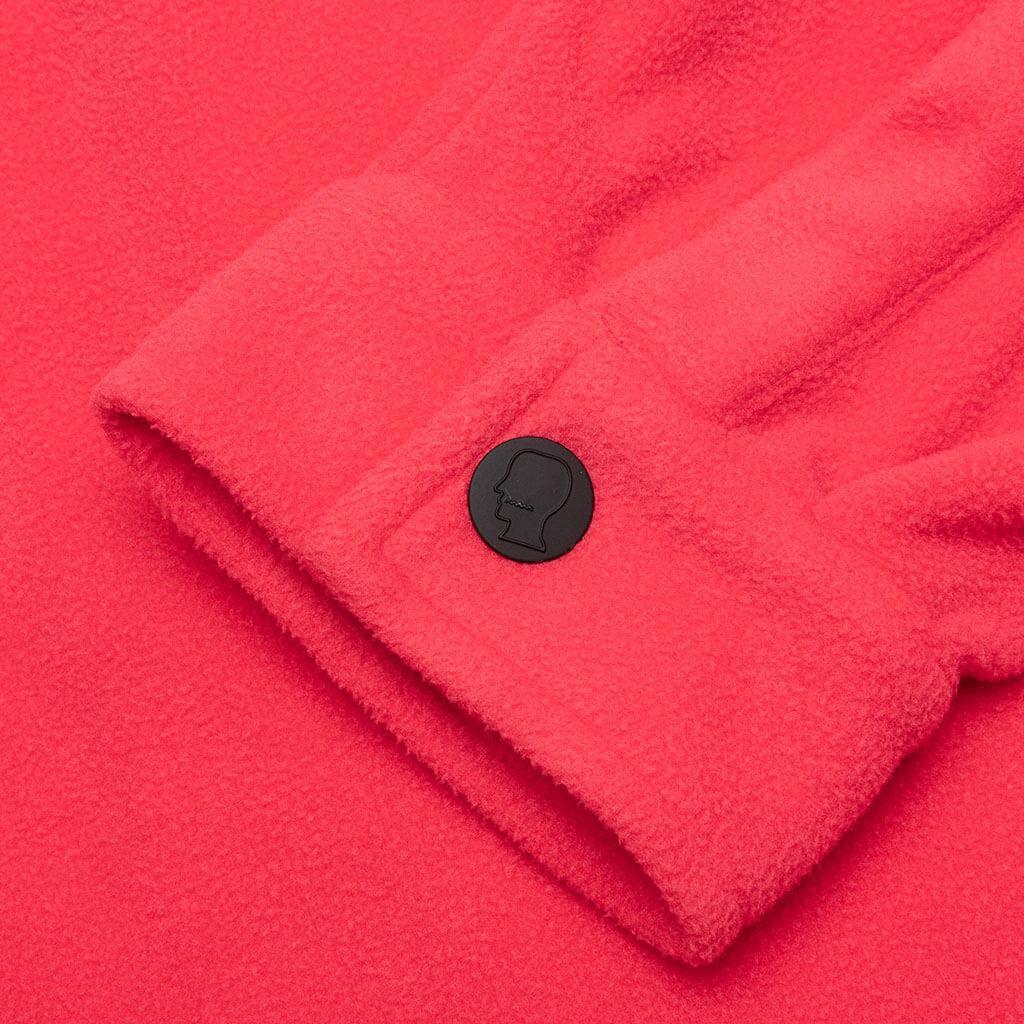 Polar Fleece Climber Shirt - Coral Male Product Image