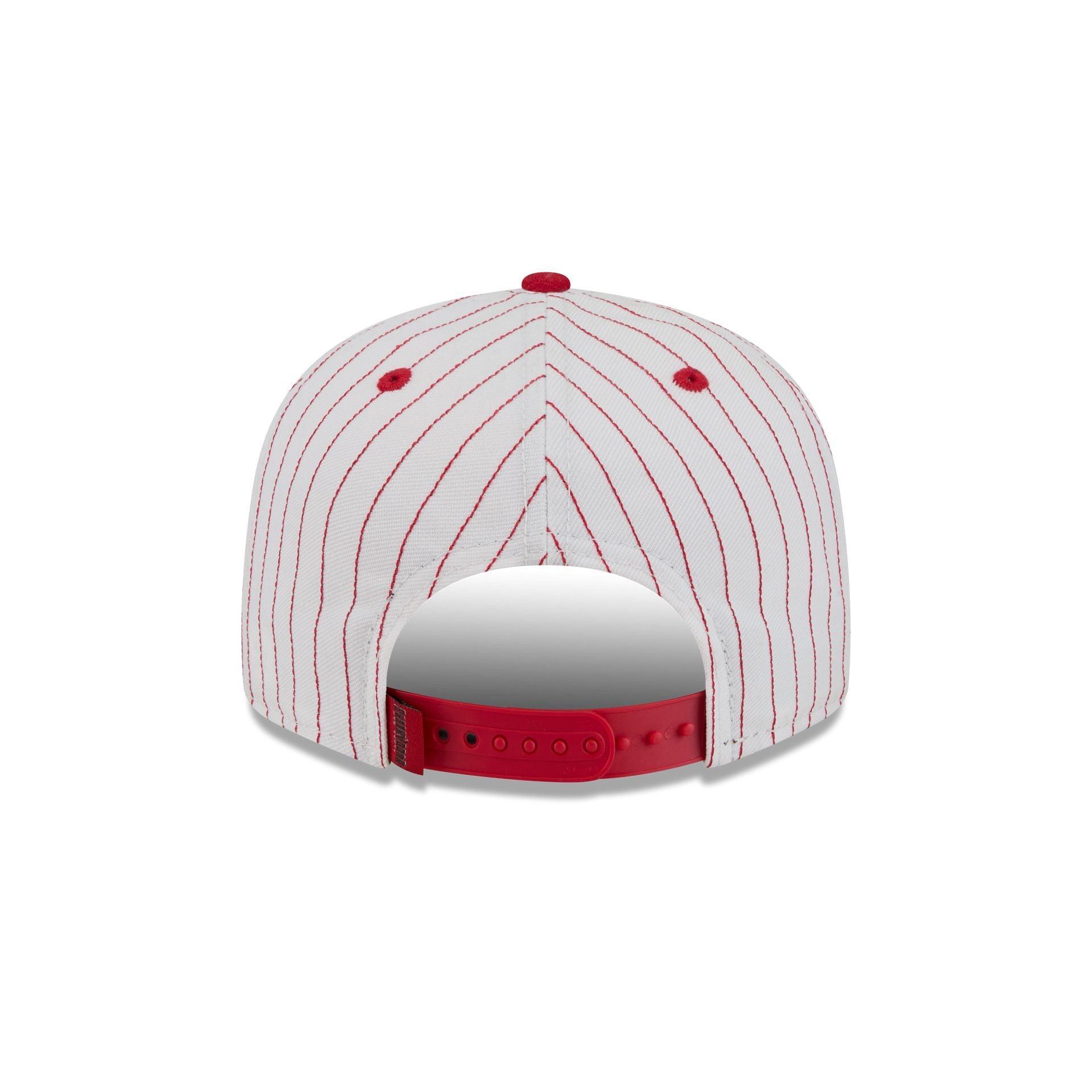 Tampa Bay Buccaneers Deceptor Pinstripe 9FIFTY Snapback Hat Male Product Image