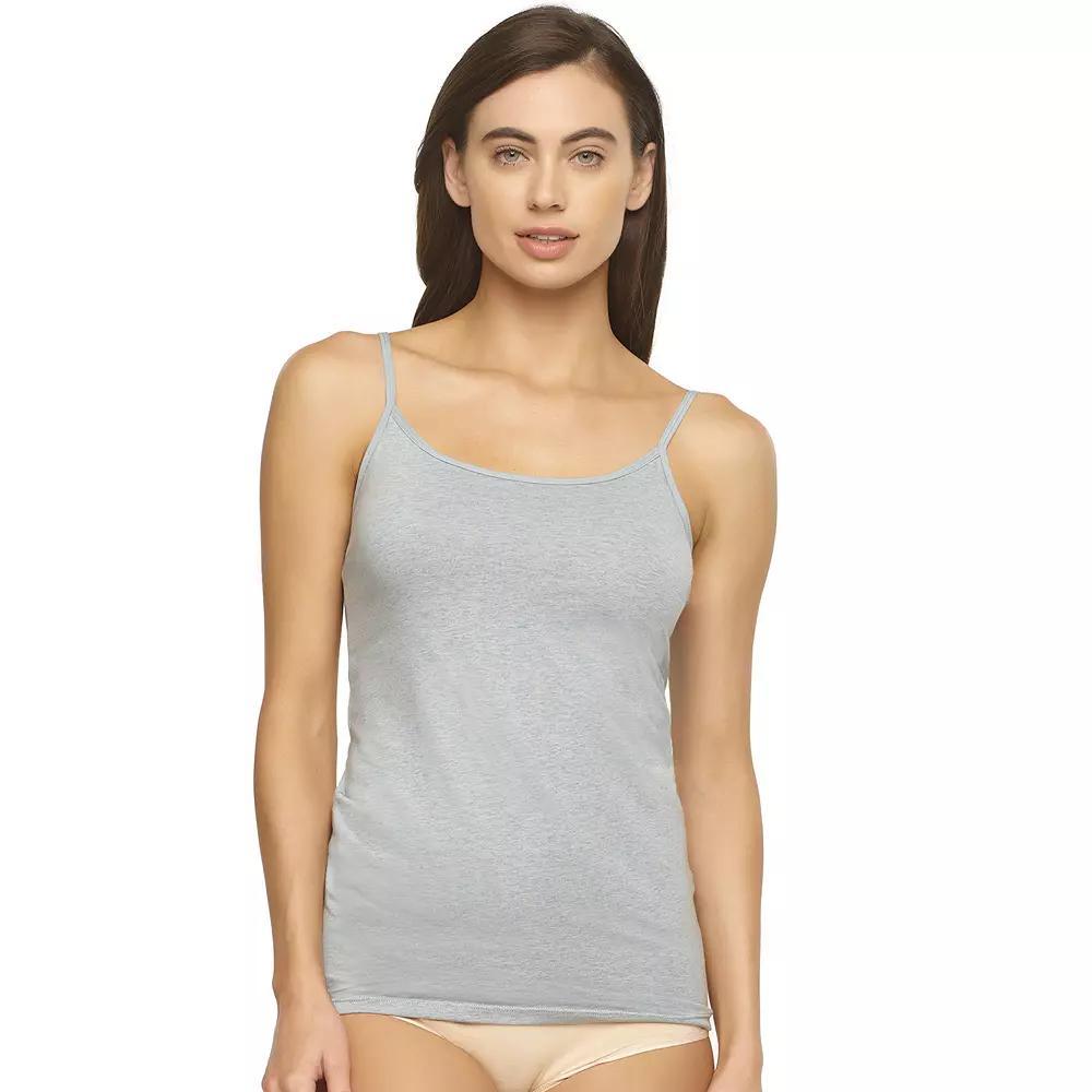 Women's Jezebel Cotton Camisole 830121, Size: XL, Grey Product Image