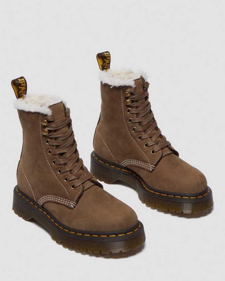 Women's 1460 Bex Faux Fur Lined Lace Up Boots Product Image