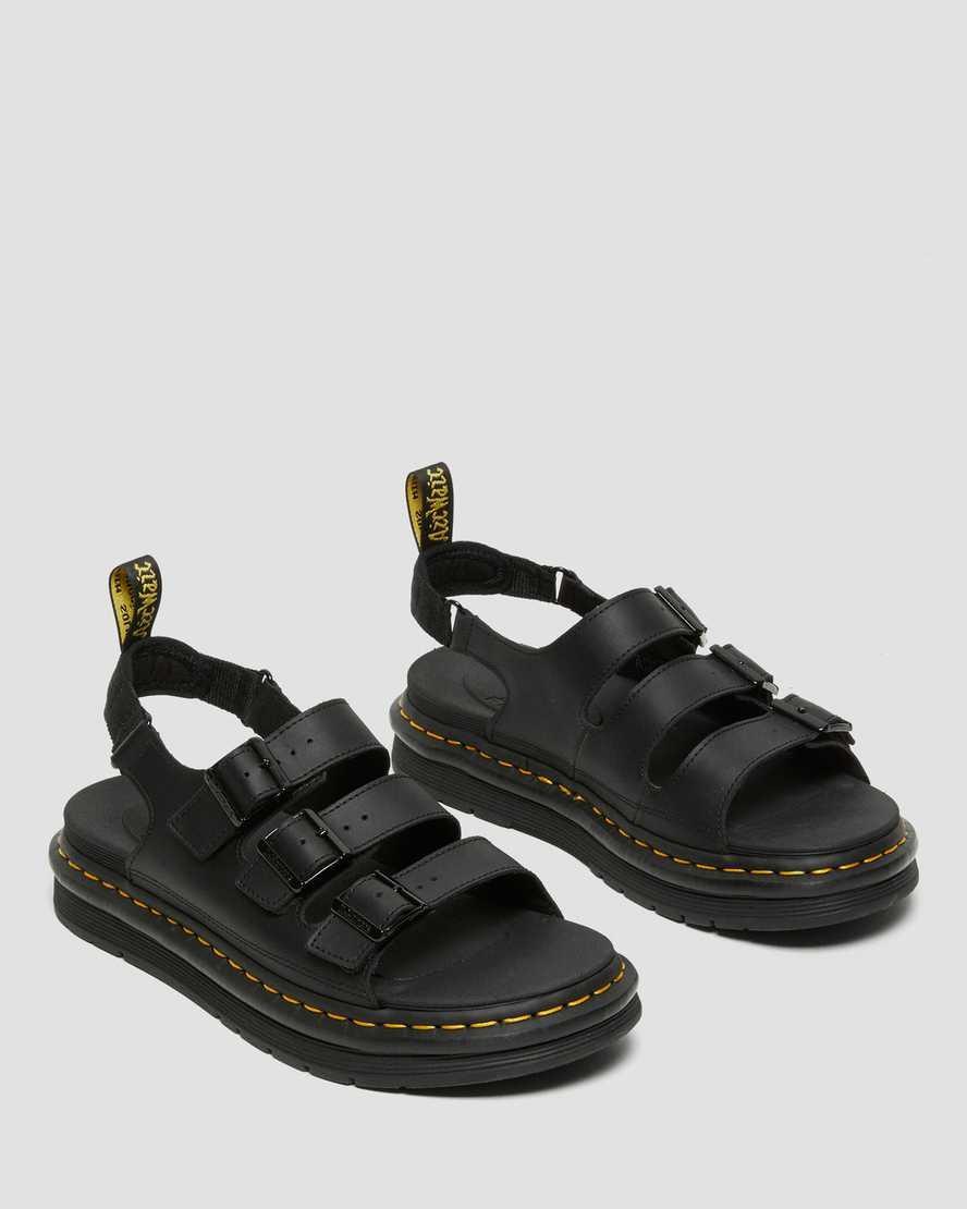 Soloman Men's Leather Strap Sandals Product Image