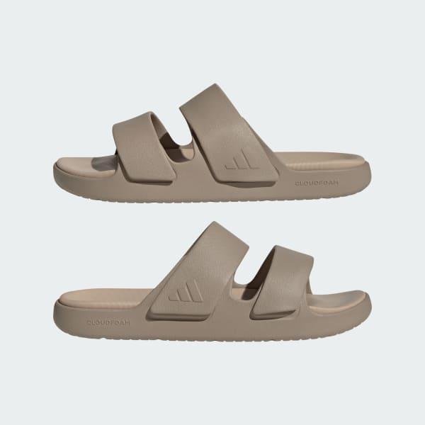 adidas ZNSORY Men's Swimming Sandals, Size: 11, Blanch Cargo Clay Product Image