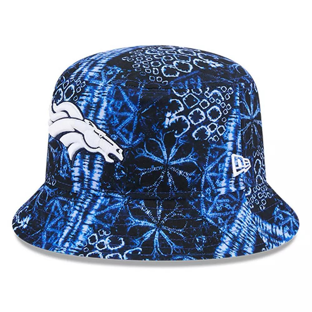 Men's New Era Navy Denver Broncos Shibori Bucket Hat, Size: Large/XL, Blue Product Image