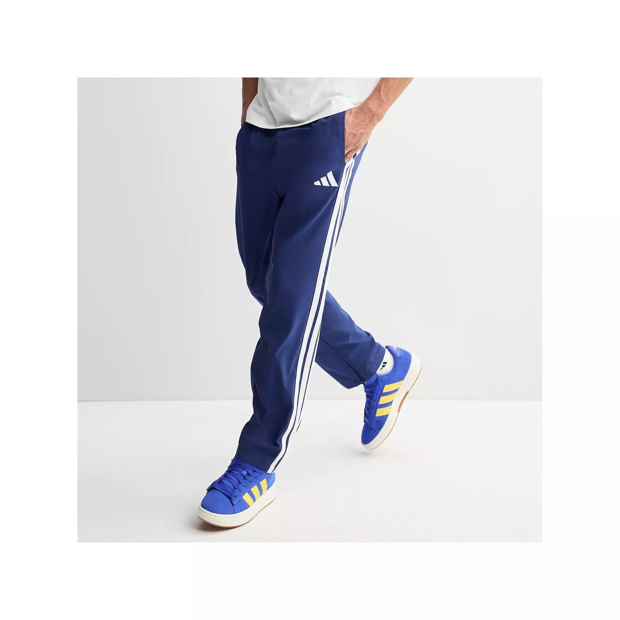 Men's adidas Essentials 3-Stripes Stanford Sportswear Pants, Size: XL, Dark Blue Product Image