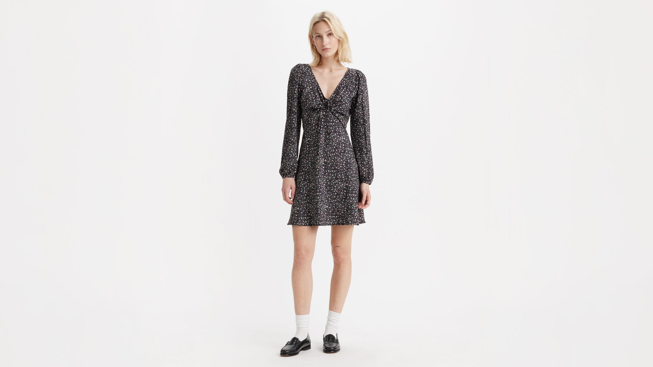 Delray Long Sleeve Mini Dress Product Image