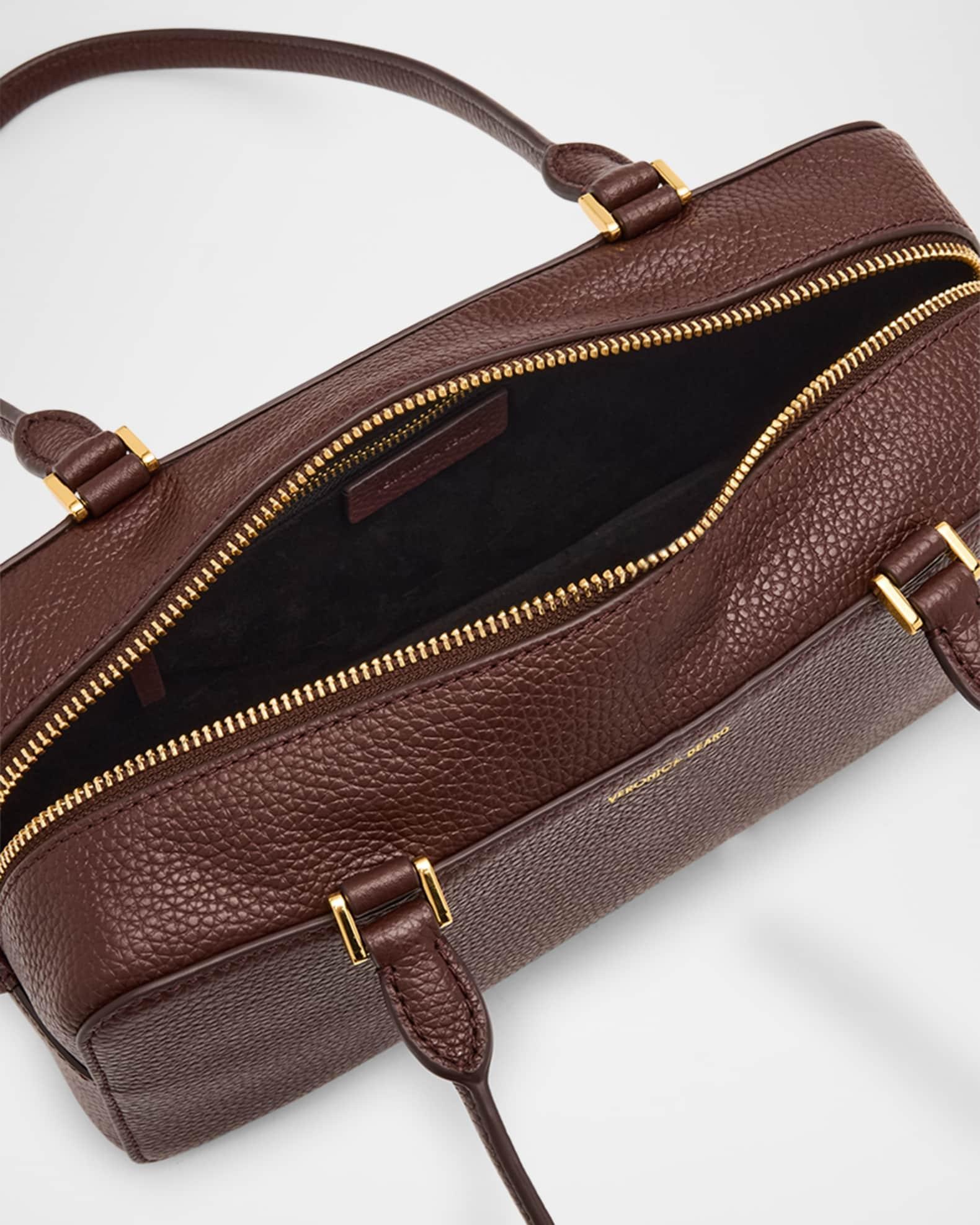 Boxy Grain Leather Shoulder Bag Product Image