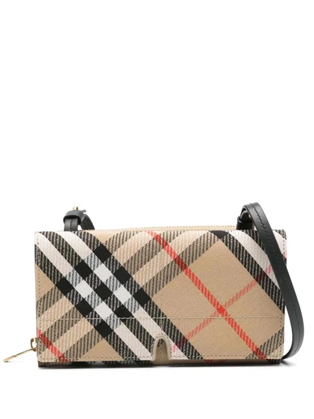 BURBERRY Snip Crossbody Bag In Beige Product Image
