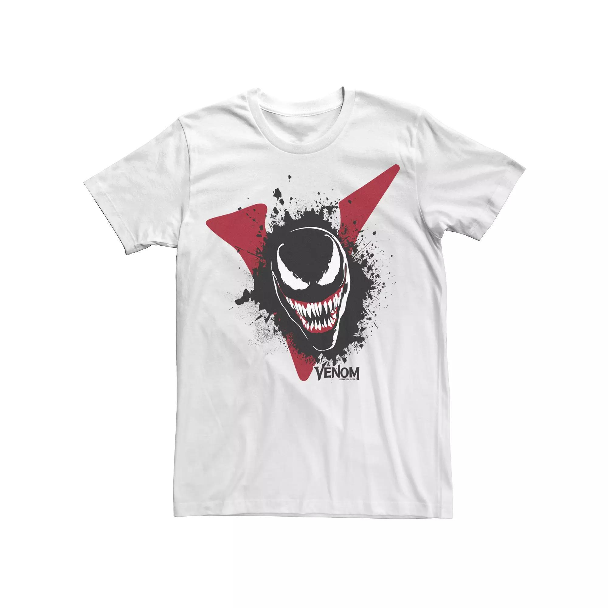 Men's Marvel Venom Graphic Tee, Size: XL, White Product Image