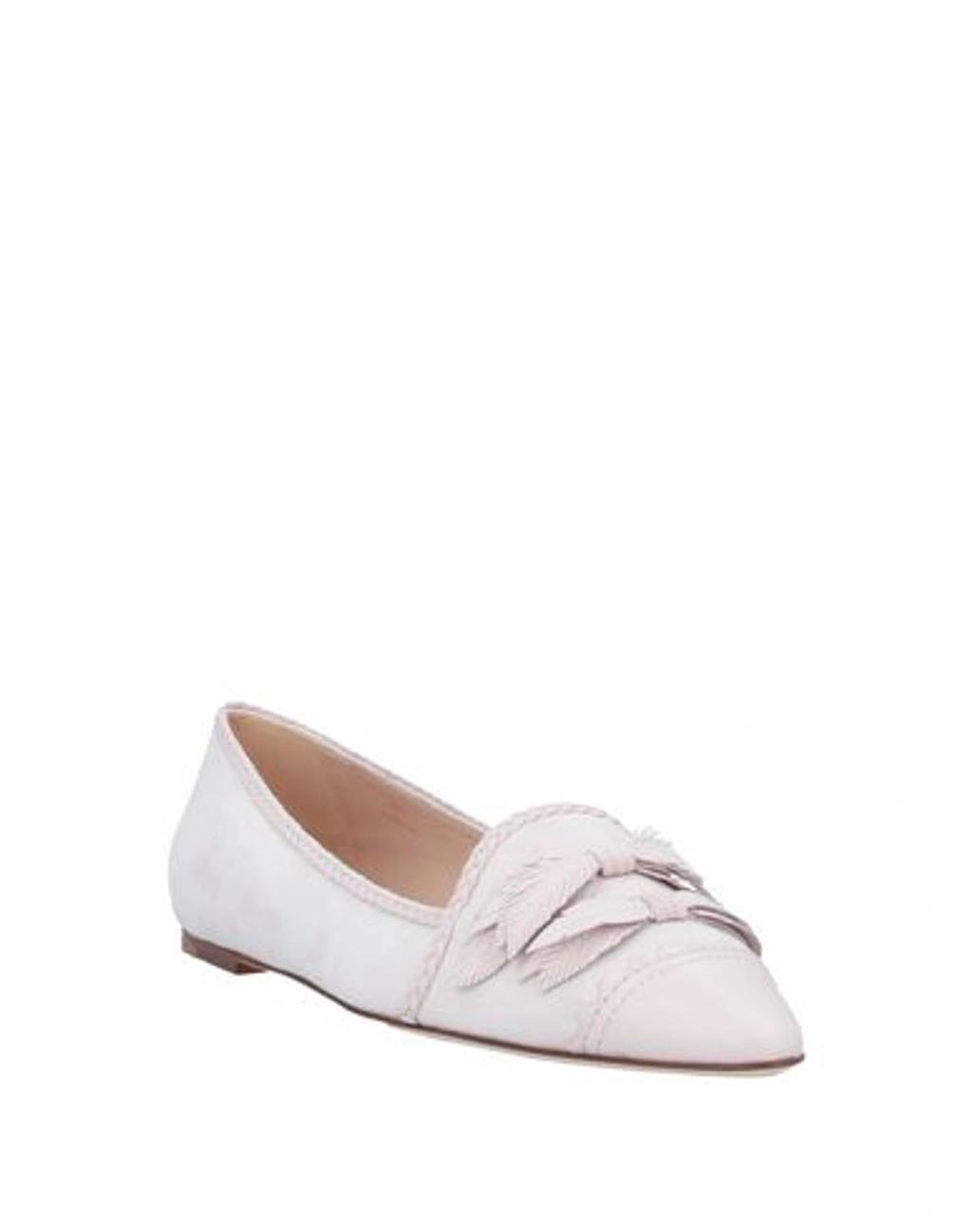 TOD'S Ballet Flats In Pink Product Image