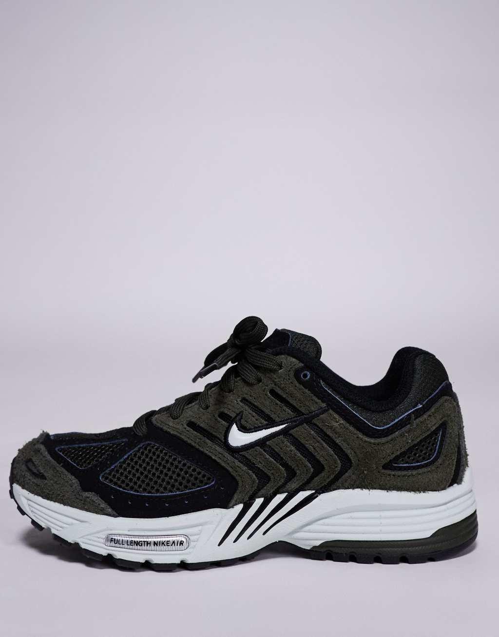 Nike Air Pegasus 2005 sneakers in dark green and silver Product Image
